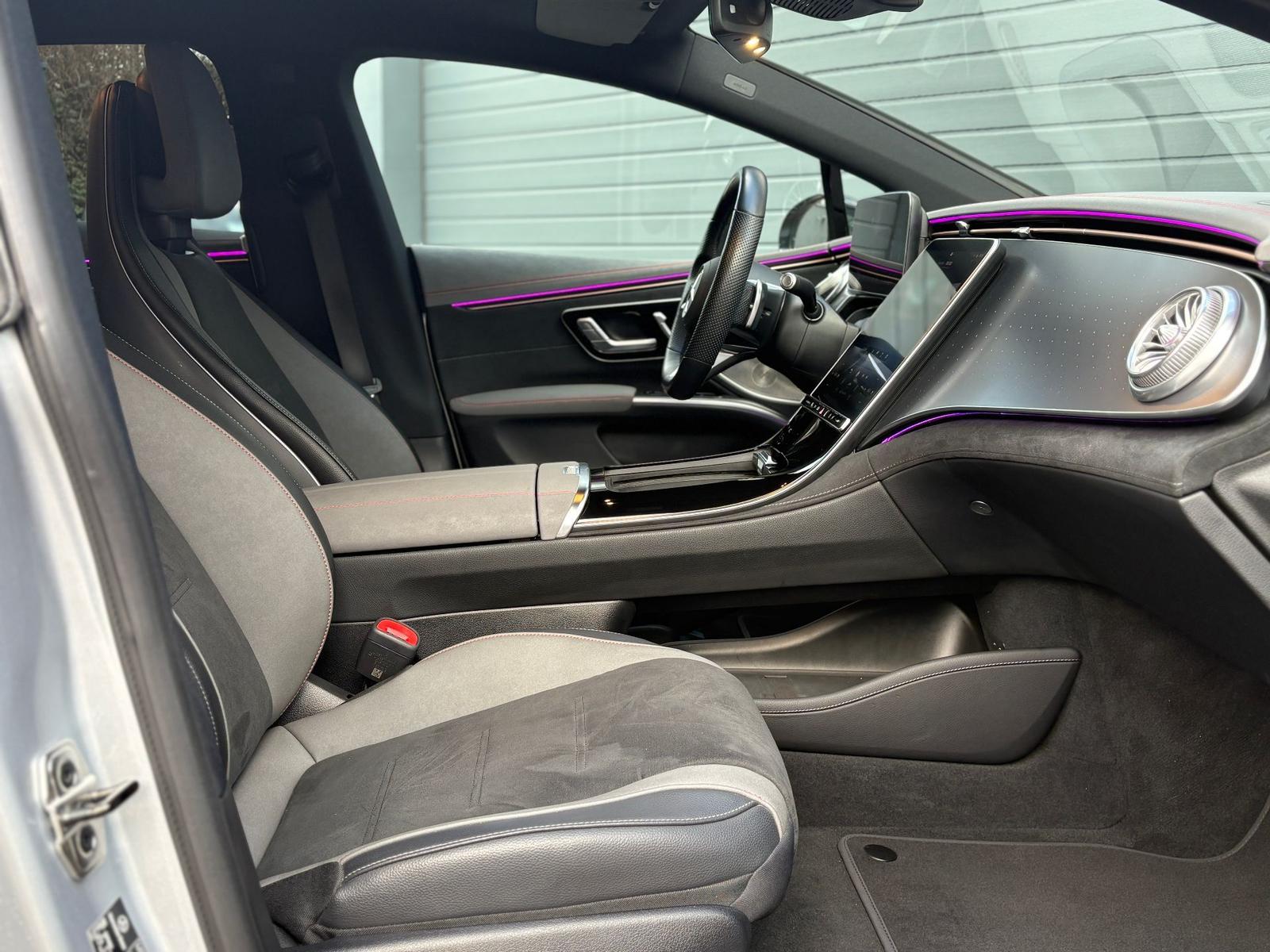 MERCEDES-BENZ EQS 450+ AMG 333ch - BURMESTER 3D - HUD - CAMÉRA 360° - TOIT PANORAMIQUE - JANTES AMG 21"