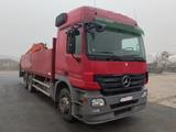 Mercedes-Benz ACTROS 2644L 6X4 stake body - Palfinger crane - Mercedes-Benz 2009 Actros