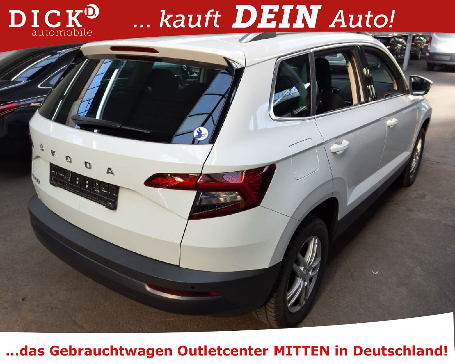 Fahrzeugabbildung SKODA Karoq 2.0d Drive LED/NAVI/ACC/SHZ/RFK/AHK/8Fa