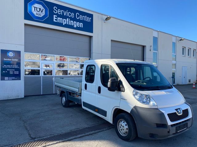 Peugeot Boxer Transporter DoKa / Pritsche mit Mängeln!