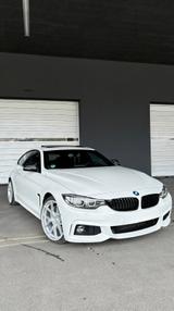 BMW 440i Gran Coupé MPPSK Deutsches Fahrzeug NONOPF - weiße BMW 440 Gran Coupé