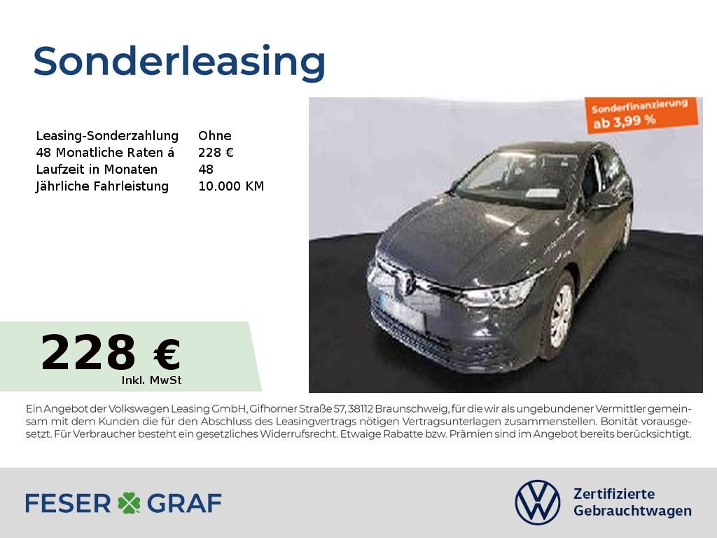 Golf 8 Life 1.0 eTSI DSG Navi LED SiHz