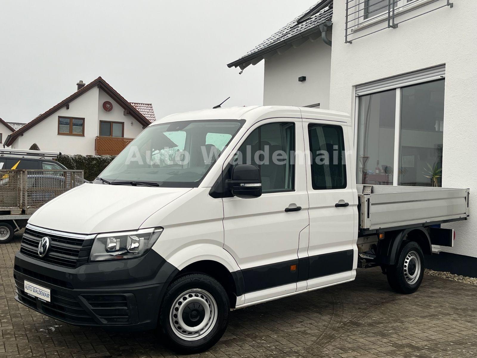 Volkswagen Crafter Doka Pritsche 35 lang 7 Sitzer Klima AHK
