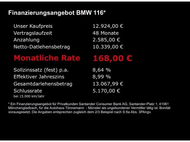 116 i ADVANTAGE+SITZHEIZUNG+PARKPILOT+KEYLESS+LE