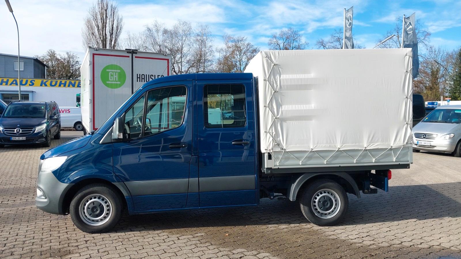 Mercedes-Benz Sprinter 215 DOKA Plane 9G-Autom. Klima AHK