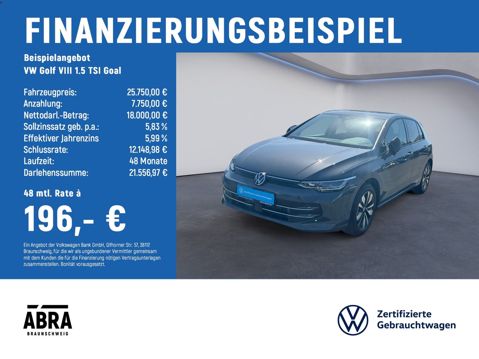 Volkswagen Golf VIII 1.5 TSI Goal LED NAV ACC CAM LANE DAB foto 1