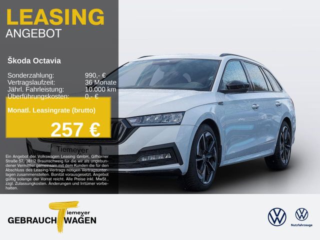 Skoda Octavia Combi 2.0 TSI DSG 4x4 SPORTLINE LM18 NAV