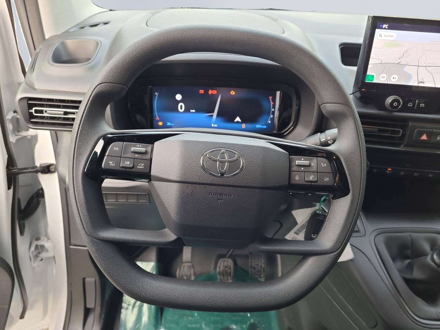 Toyota Proace City 1,5 l D, 102 PS 6MT 4 Türen, 3 Sitz.