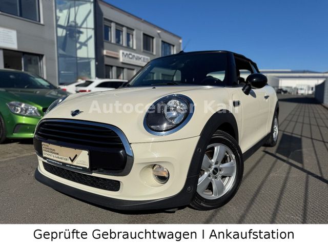 MINI Cooper Cabrio NAVI TEILLEDER SHZ  1.HAND GARANTI