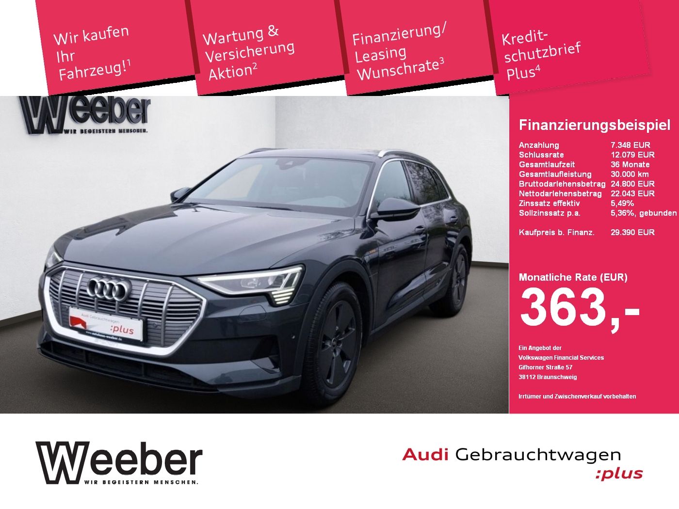AUDI e-tron quattro *AHK*KAMERA*CCS*APP CONNECT*MATRI