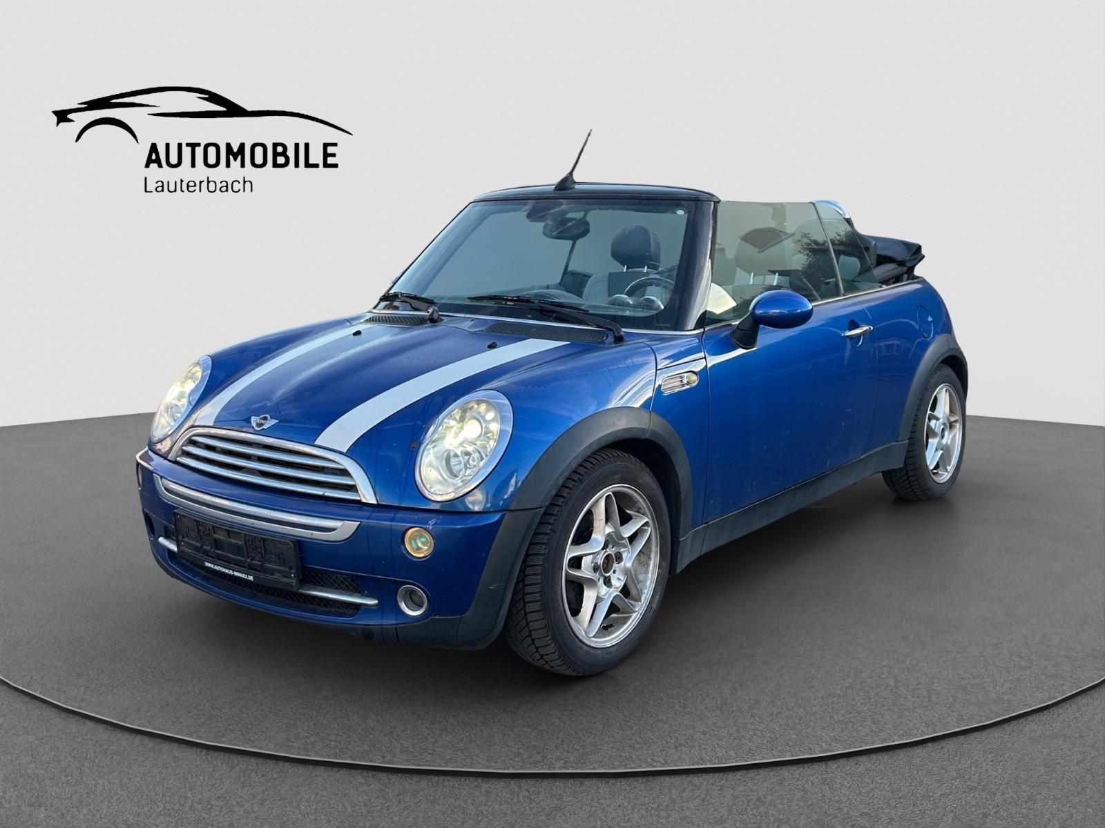 MINI Cooper Cabrio 1.6-SHZ-PDC-LEDER-RECARO-H&K-XENON