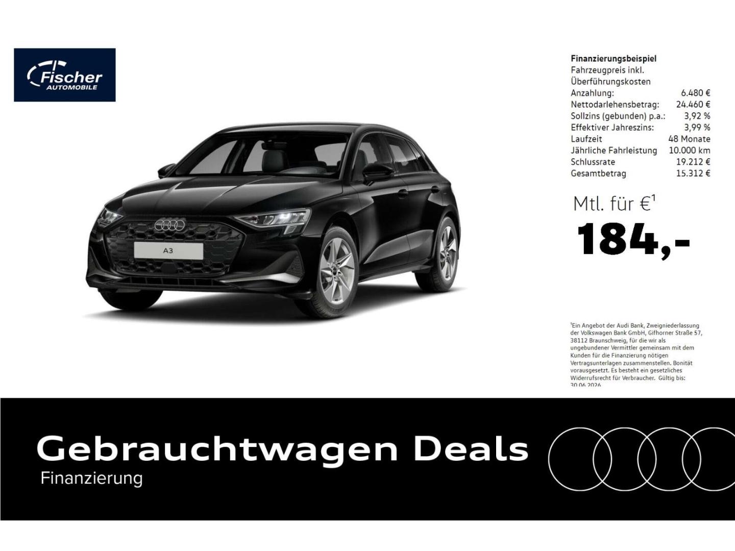 Audi A3 Sportback 35 TFSI Advanced S-Tronic NAV/RFK