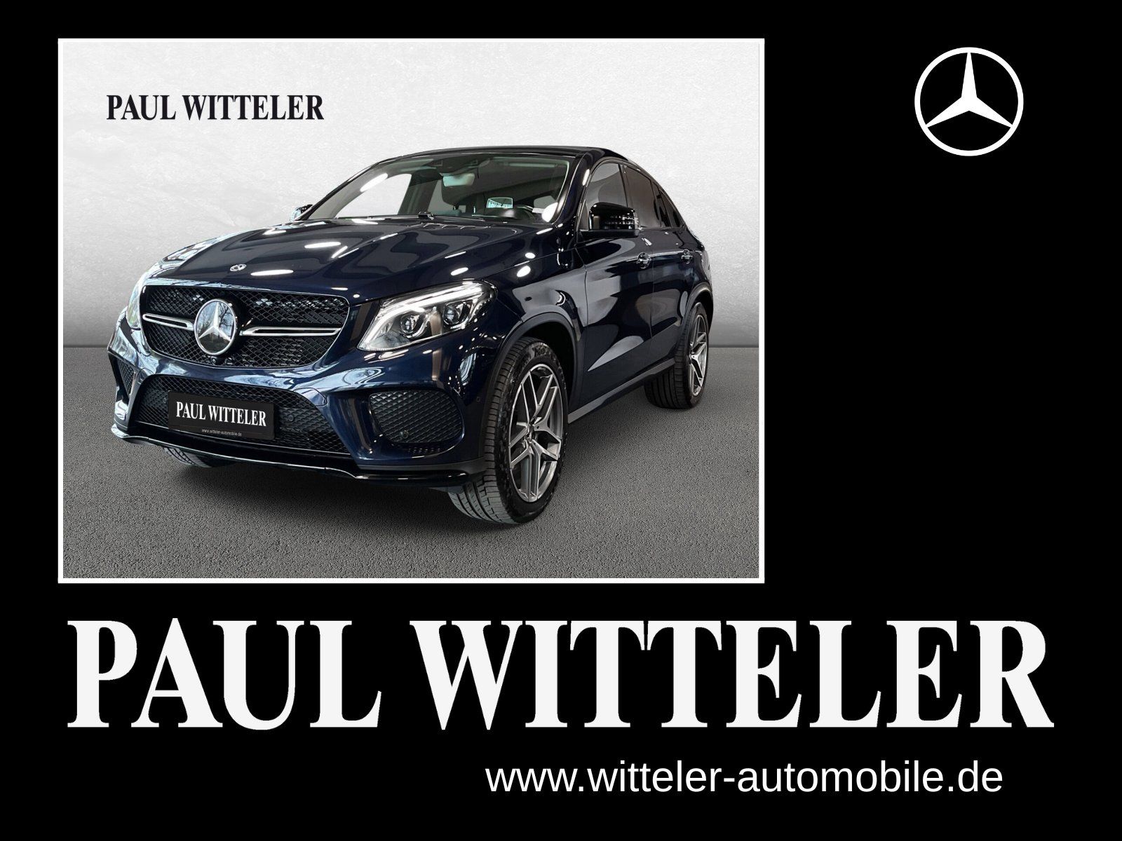 Mercedes-Benz GLE 350 d 4M Coupé AMG LED/AHK/HUD/PANO/Night/21