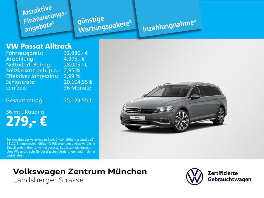 Volkswagen Passat Variant Alltrack 2.0 TDI 4motion AHK ACC  imagem 2