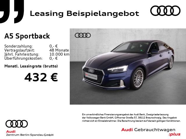 Audi A5 Sportback 40 TFSI S line int. S tronic *NAV+*