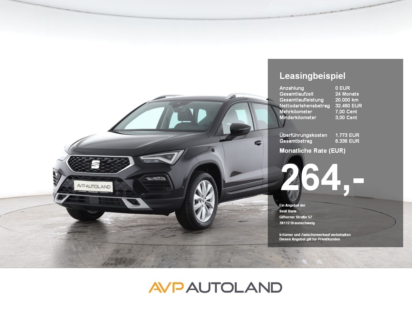 Seat Ateca 1.5 TSI DSG Road Edition | Fahrassistenz P