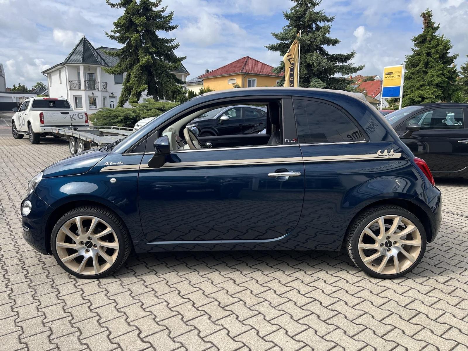 Fiat 500C Cabrio Irmscher Carplay*Klima*Leichtmetall