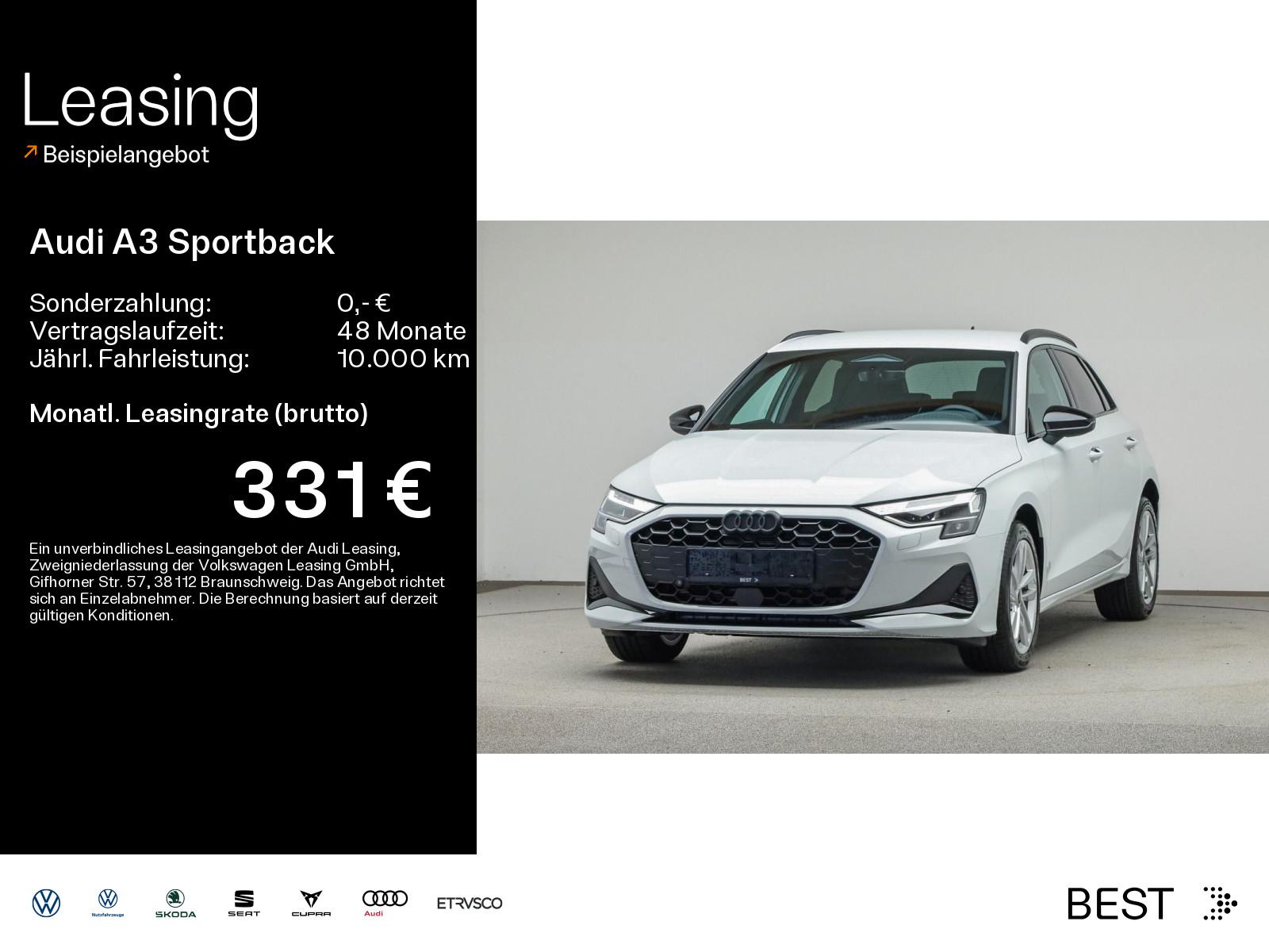 Audi A3 Sportback Advanced TDI LED*CARPLAY*INFOPAKET*