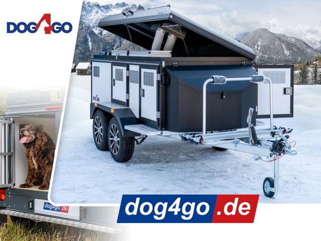 Blyss Hundeanhänger Dog4Go 205x128x77cm 1100kg