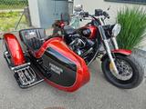 Harley-Davidson Softail slim mit V-Triebwerk Beiwagen - HARLEY-DAVIDSON GESPANN