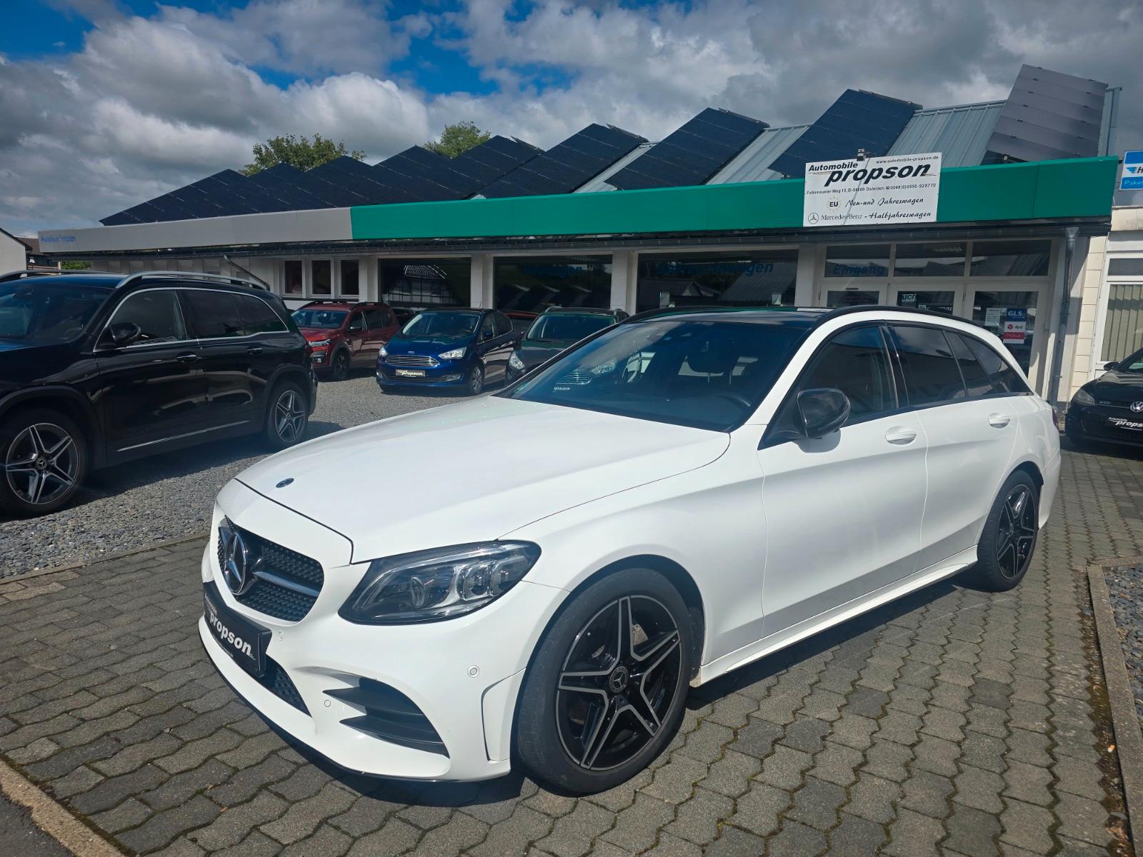 Mercedes-Benz C 180 T AMG Line 360° PANO LED DAB NIGHT