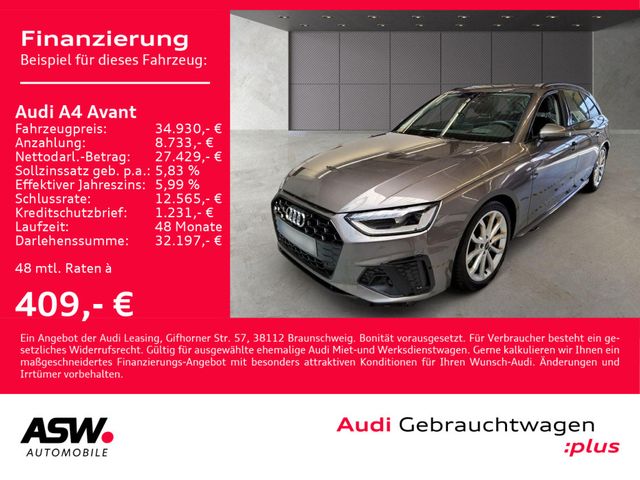 Audi A4 Avant Sline 50TDI quattro Navi LED StandHz VC