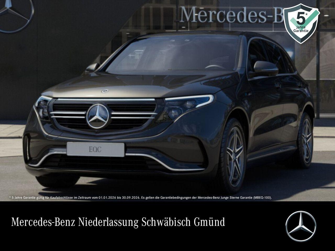 Mercedes-Benz EQC 400 4M AMG/SD/MBeam/AHK/Distr/360°/Ambiente