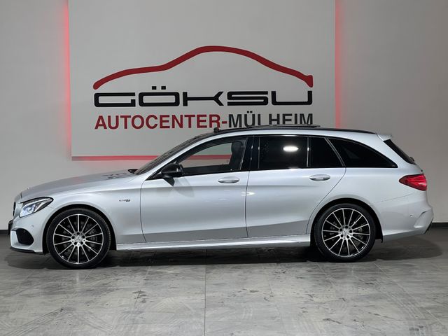Mercedes-Benz C 43 AMG 4Matic T,Night,Pano,Leder,Burmester,ALU