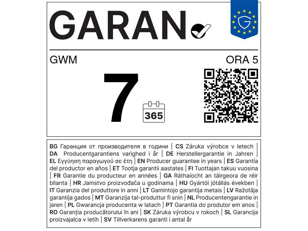 GWM ORA 5 Hybrid Luxury SITZBELÜFTUNG LED PANO 360° imagem 3