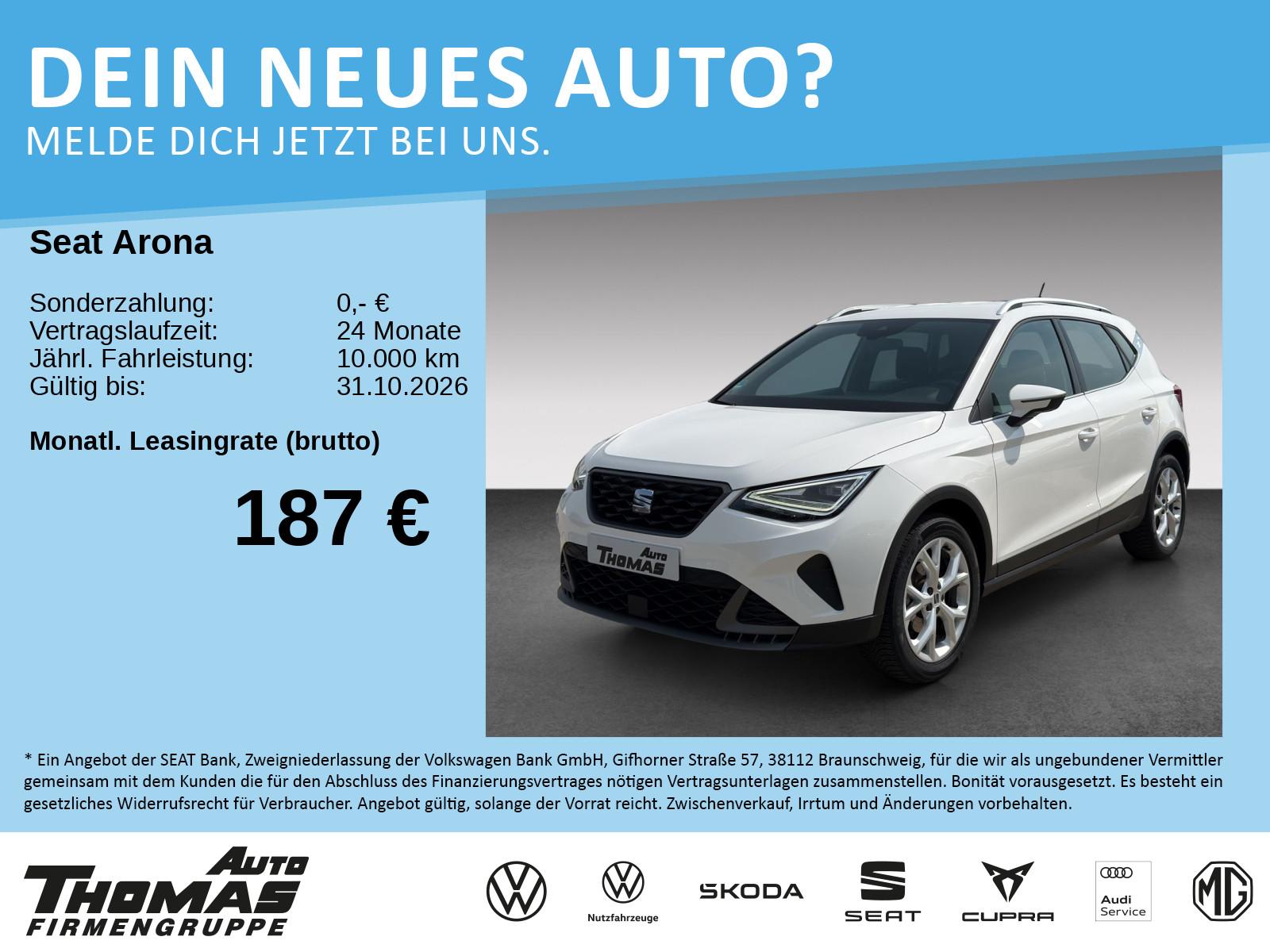 Seat Arona FR 1.0 TSI LED+GRA+NAVI