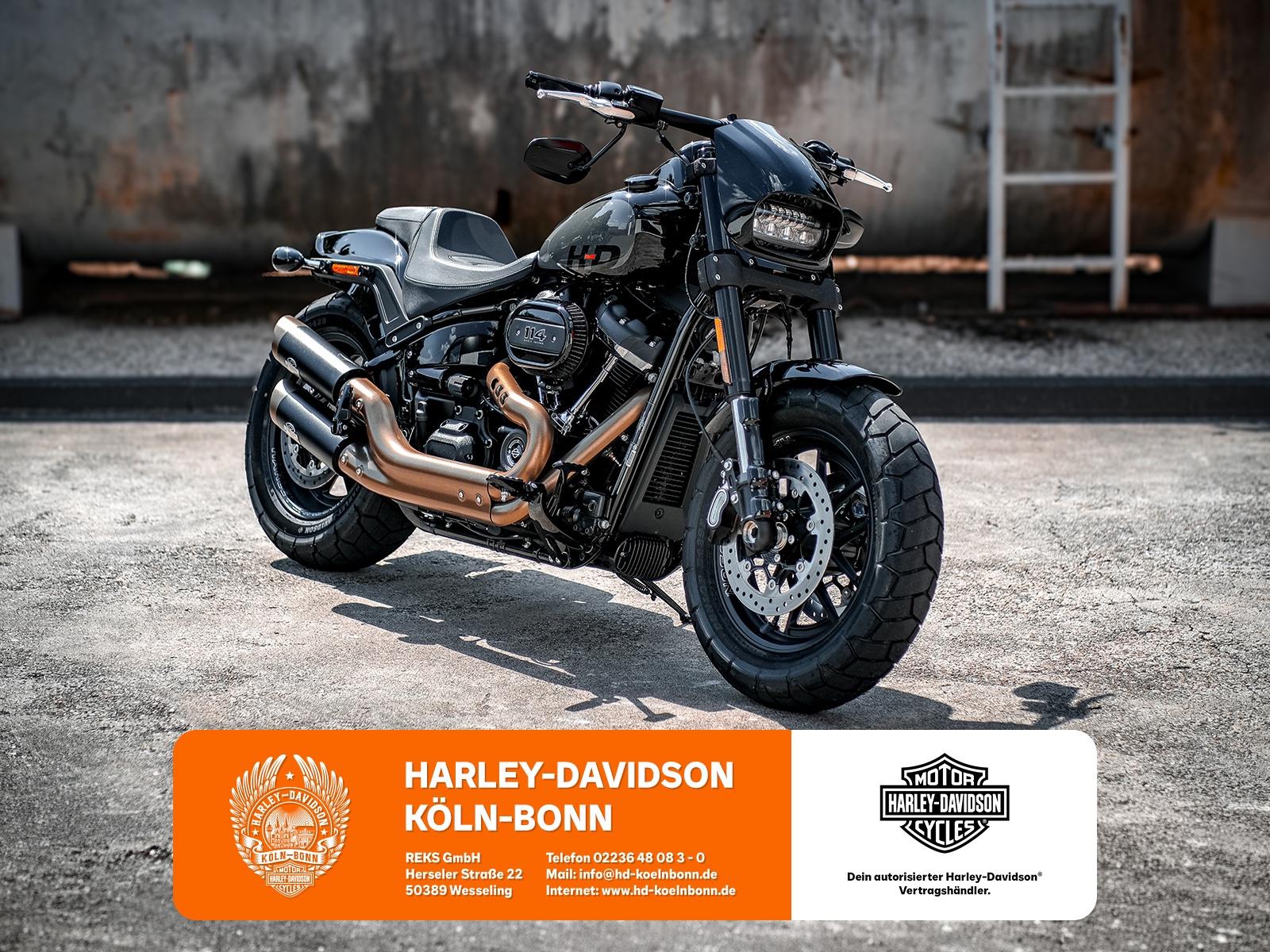 Harley-Davidson FXFBS Fat Bob 114 - J&H - Sissybar -Frontmaske