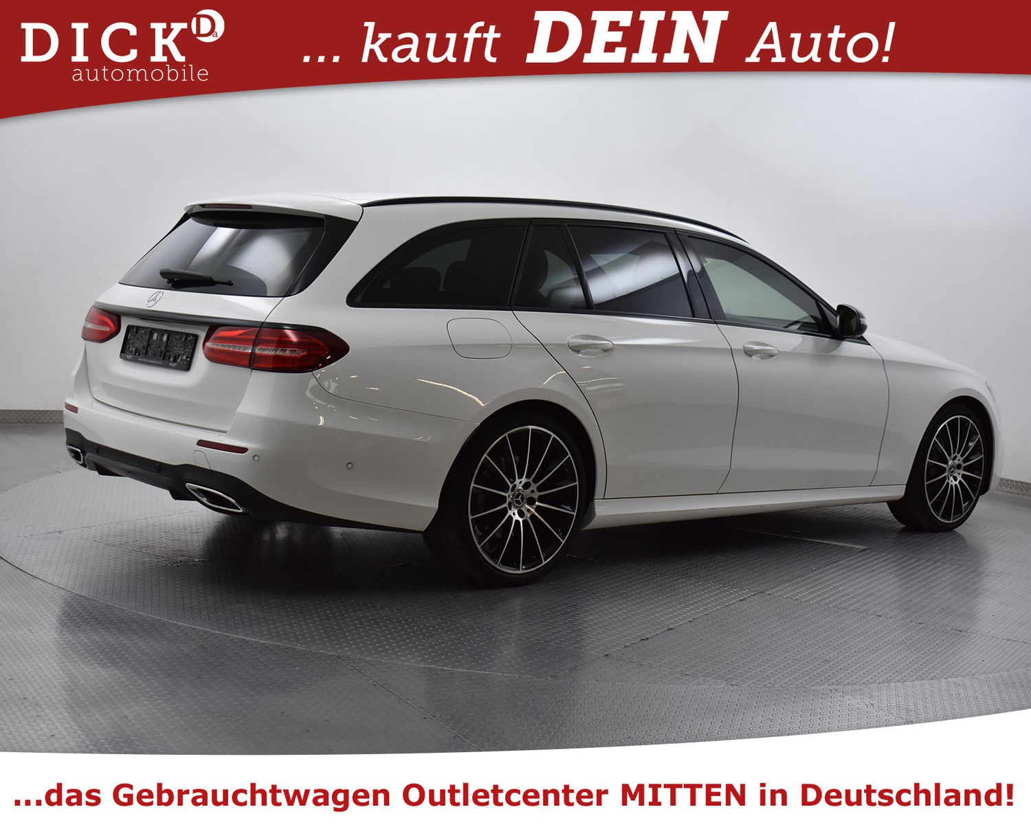 MERCEDES-BENZ E350d 2X AMG Line NIGHT+PANO+WIDES+BURMS+KAM+20" - Image 3