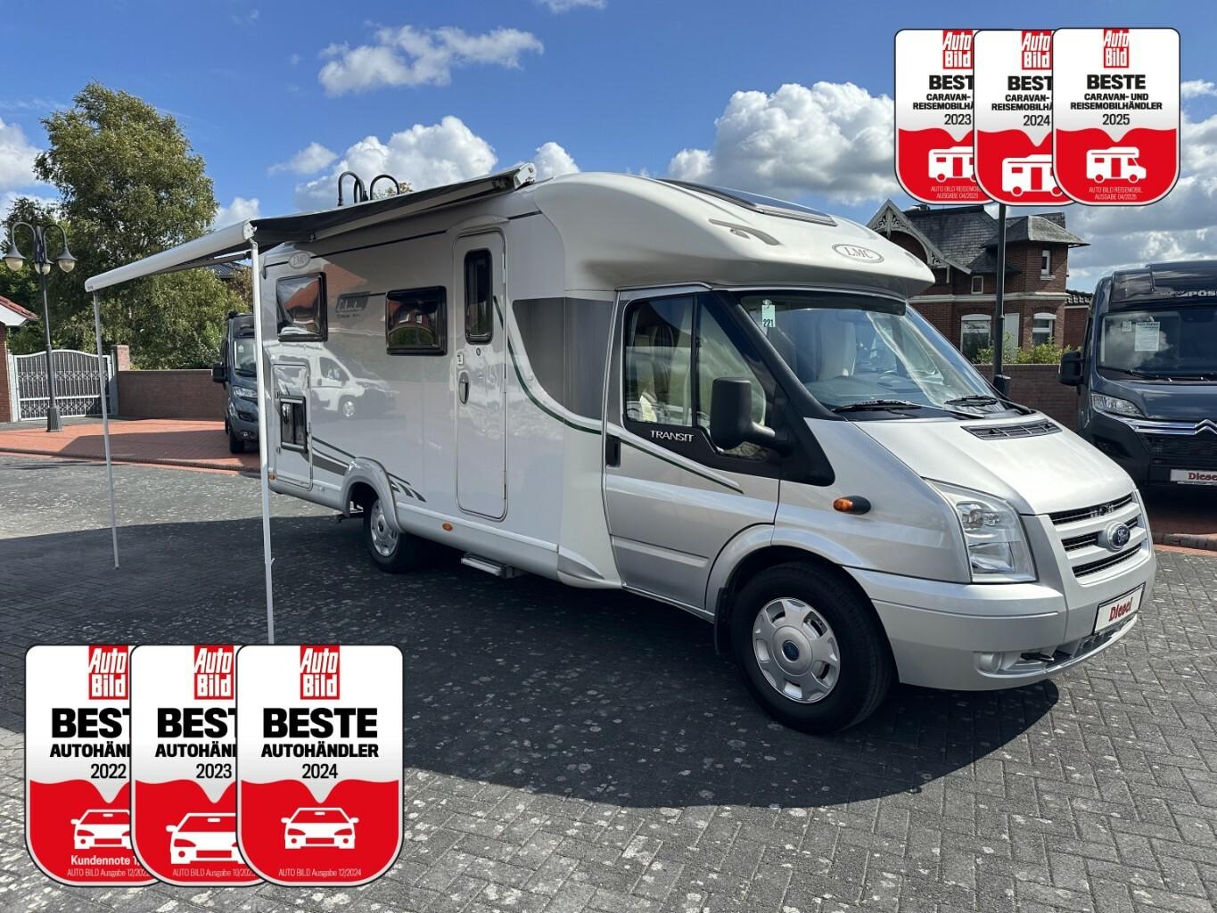 LMC Libery 654G 6,83m +Einzelbett+SAT/TV+Kamera+