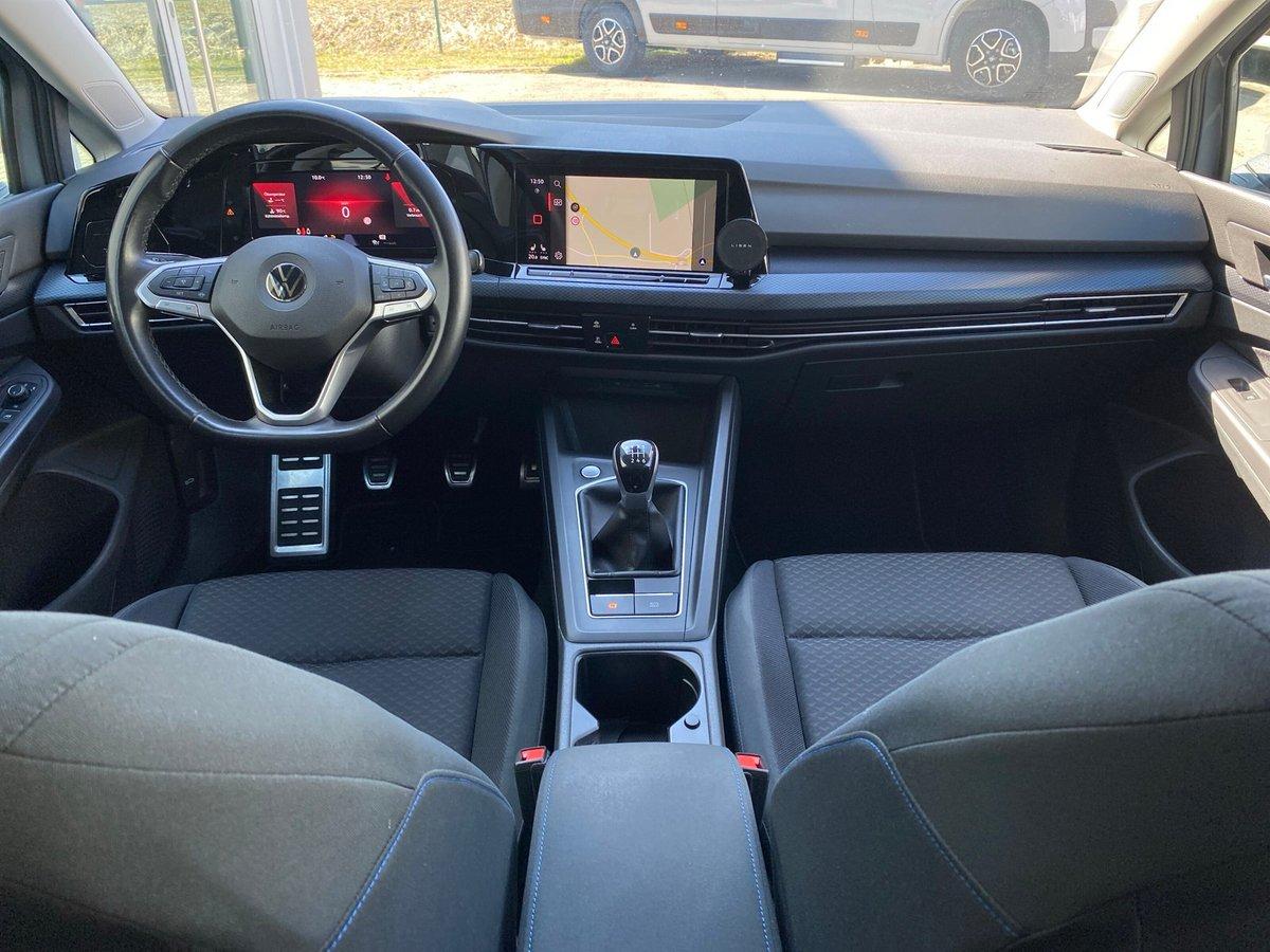 Volkswagen Golf VIII UNITED 1.0 TSI LED+ACC+NAVI+KLIMA+SHZ, миниатюра 14