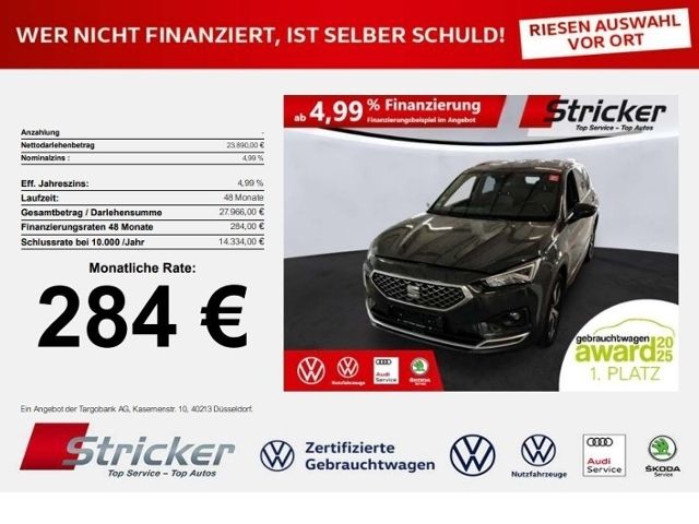 SEAT Tarraco 2023, 1.5 benzīns, Automāts, SUV/Apvidus, Pelēks — Latvijā