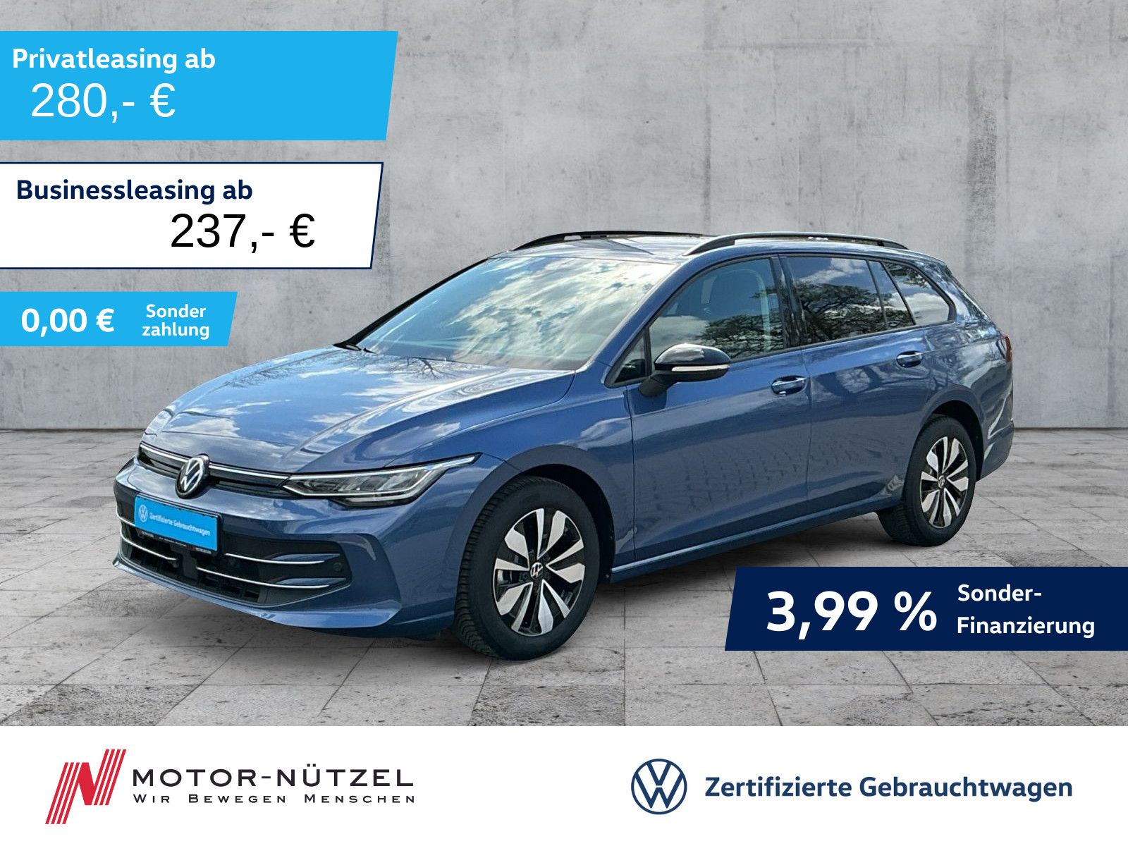 Volkswagen Golf VIII Variant 1.5 TSI GOAL 5JG+LED+NAVI+ACC