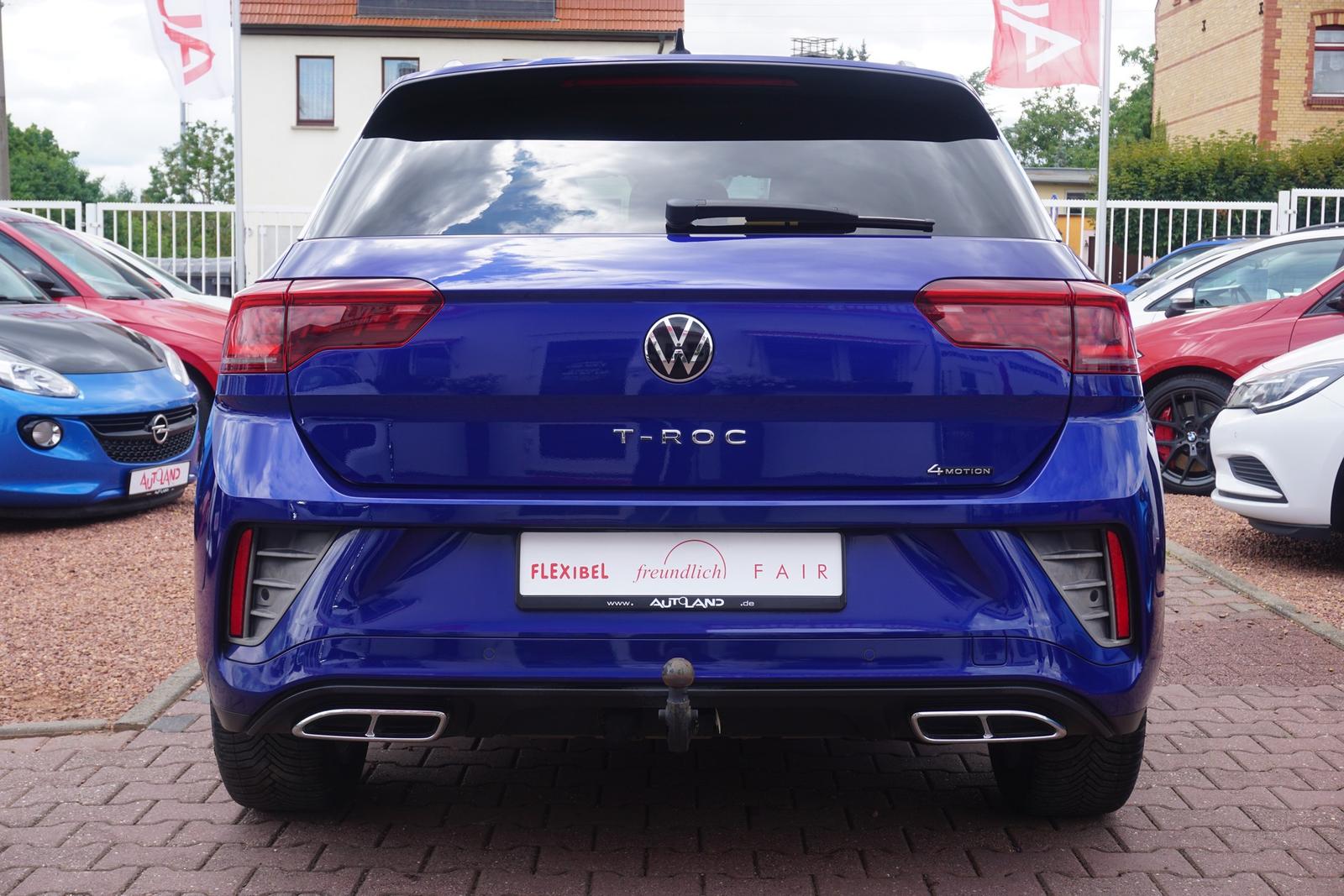 Volkswagen T-Roc 2.0 R-Line 4Motion LED Navi ACC AHK Kamera, миниатюра 4