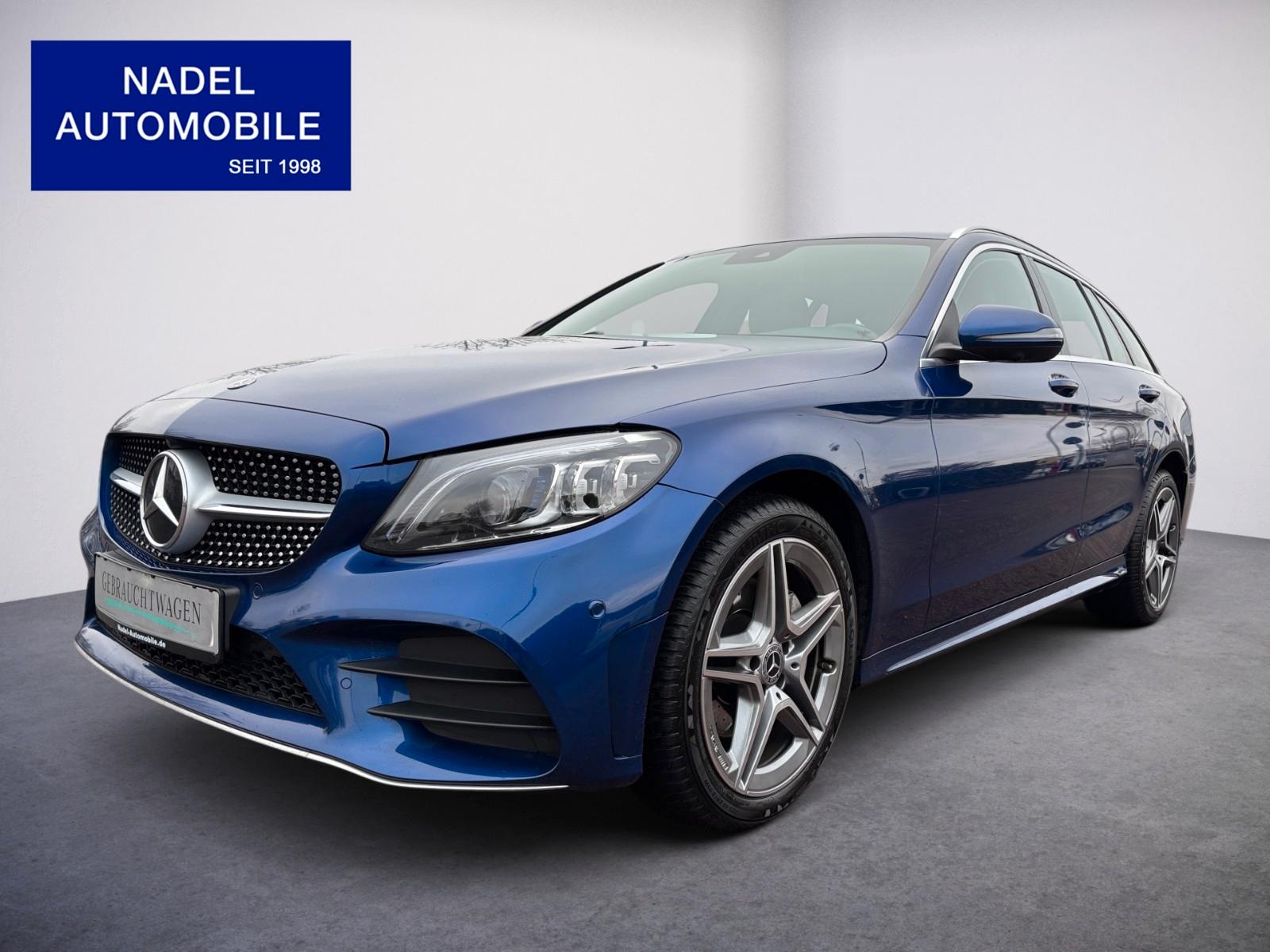 Mercedes-Benz C 220 T AMG-Line/Autom/LED/Leder/360View/eHeck