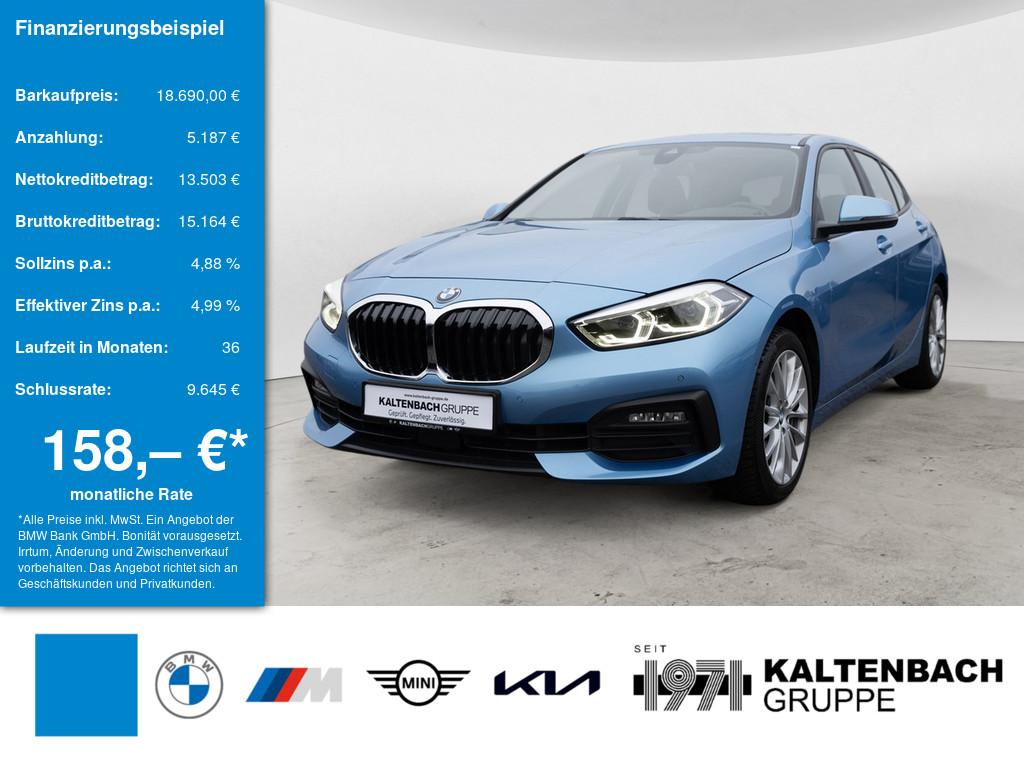 BMW 118d Advantage PANO AHK LED W-LAN NAVI KAMERA