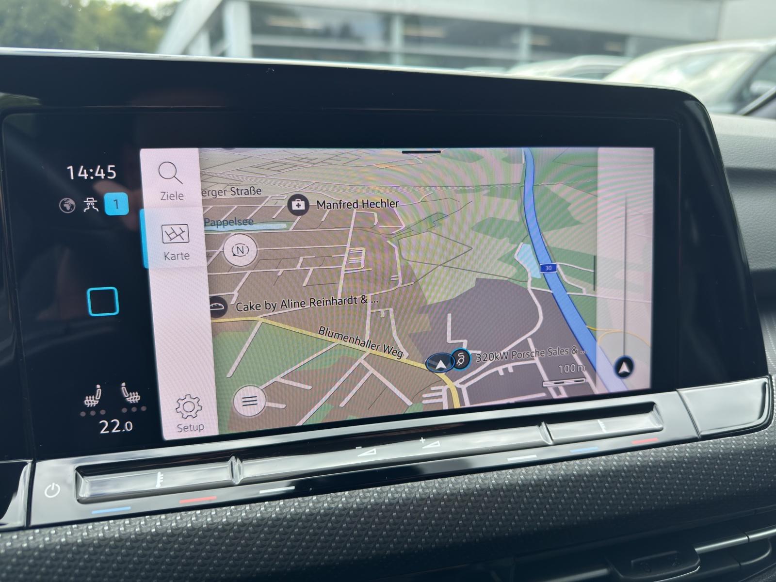 Volkswagen Golf 1.5 eTSI DSG R-Line Navi LED Kamera PDC LM, миниатюра 17