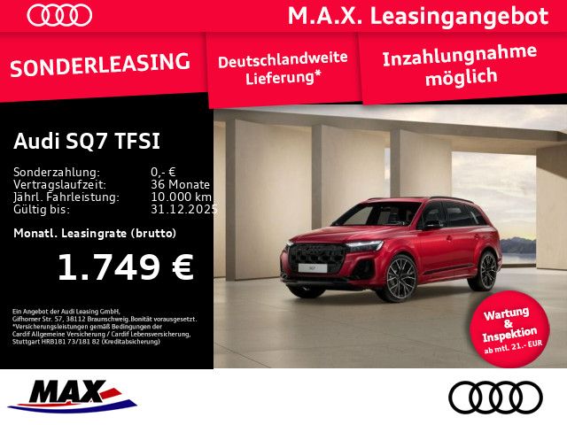 Audi SQ7 TFSI #AHK+PANO+7-SITZER+STHZG+HUD+MATRIX#