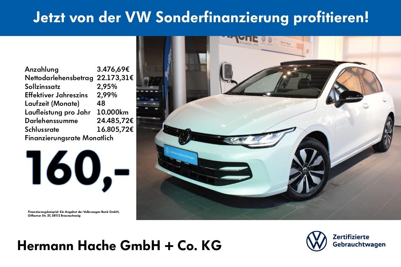 Volkswagen Golf 8 Goal 1.5 TSI SHZ PDC PANORAMA Klima