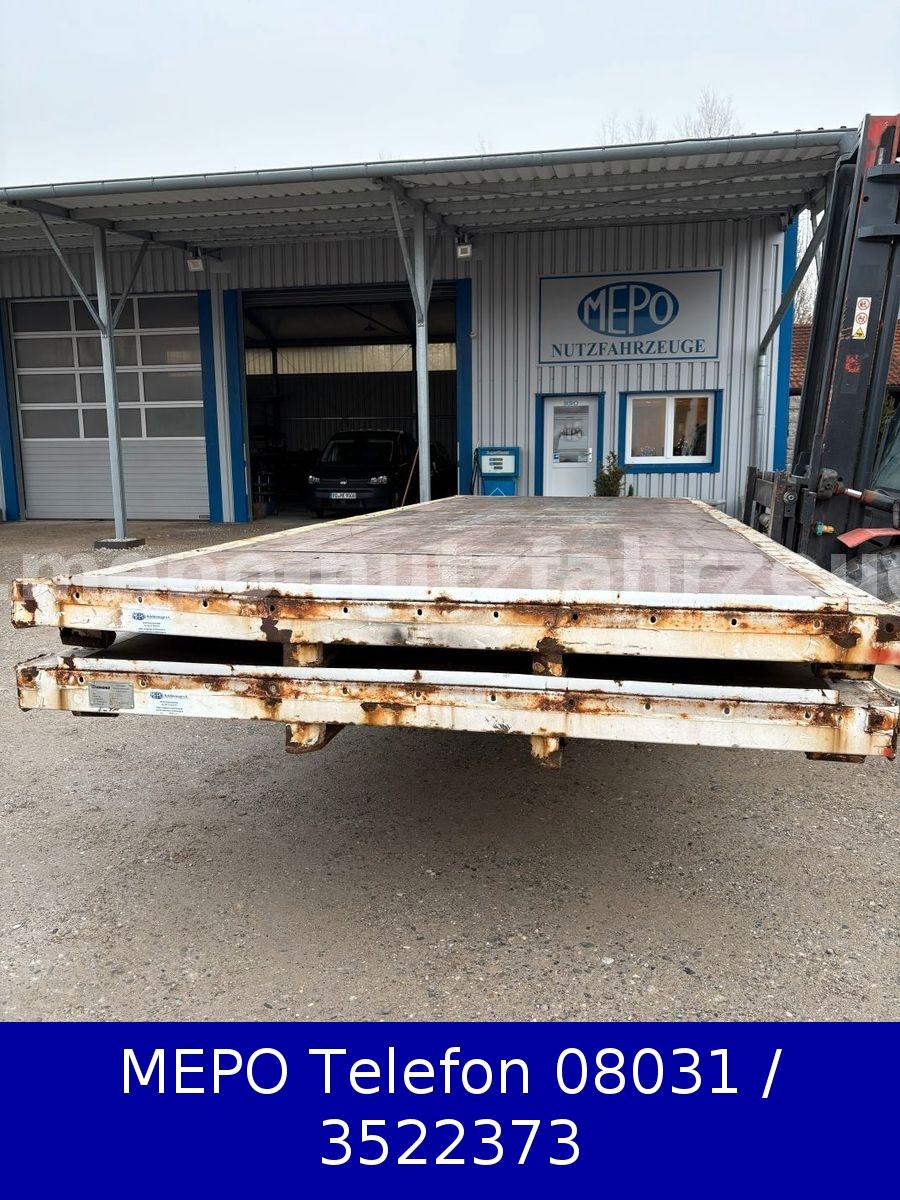 Krone 7,45m Plattform Zurringe mehrfach am Lager