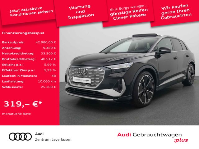 Audi Q4 e-tron 50 quattro S line PANO AHK MATRIX HUD