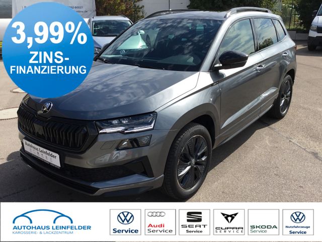 SKODA Karoq 2.0l TSI DSG 4x4 Sportline+AHK+Matrix+Pano