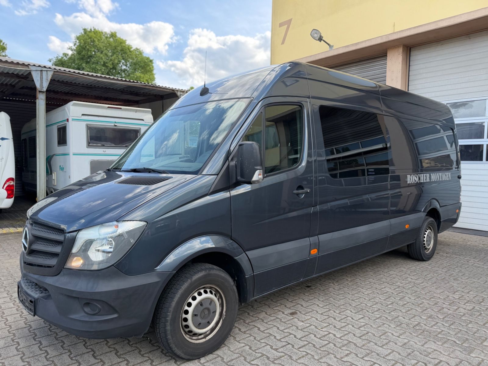 MERCEDES-BENZ Sprinter 316 Maxi Mixto Klima Kamera AHK TOP