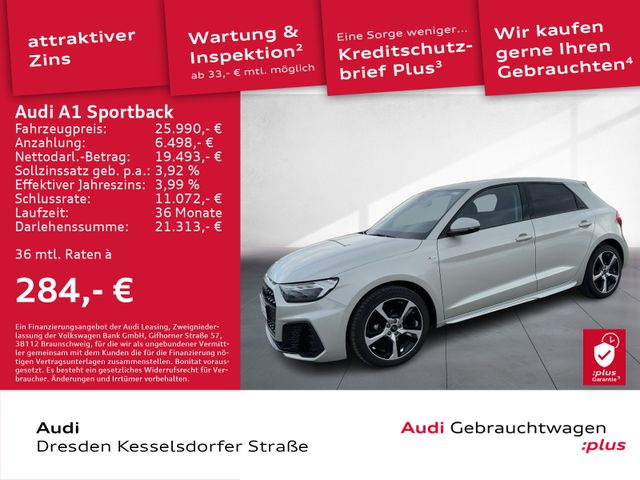 Audi A1 Sportback 25 TFSI S-Line LED Navi DAB GRA