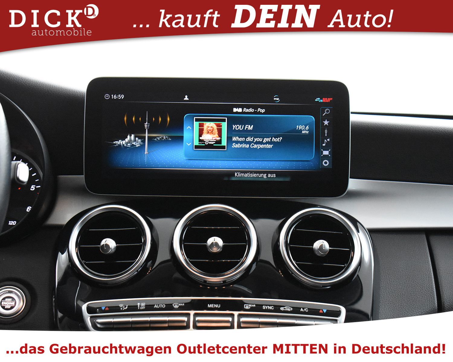 Fahrzeugabbildung Mercedes-Benz C 200d 9G Avantg NAVI+LED+SHZ+TEMP+DAB+APPLE+PDC