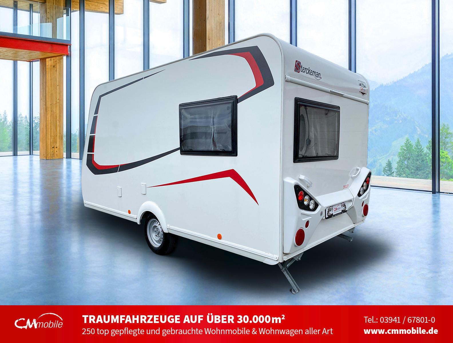 Sterckeman Easy 390 CP - Festbett - 4er Sitzgruppe -
