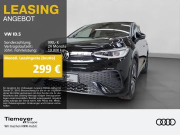 Volkswagen Leasingangebot: Volkswagen ID.5 PRO LM19 NAVI KAMERA WÄRMEPUMPE